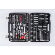 Набор инструмента 1/2", 3/8", 1/4" (216пр.), гол. 3/8" 12 гр., гол. удар. 17, 19...H-D HD-38841