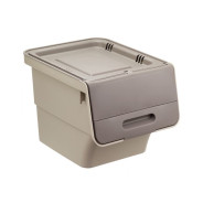 Ящик для овощей СМАРТ 12л (латте)  IDEA М2396