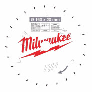 Диск пильный 160х2.2х20 мм/Z24 (дерево) MILWAUKEE Milwaukee 4932471290