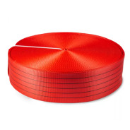 Лента текстильная 7:1 150 мм 22500 кг (красный) (Q), м  TOR 1001136
