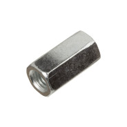 Гайка М6 (1х10х18 mm) удлиняющая, цинк, класс прочности 5.8 (130 шт)  ...STARFIX SMC1-86959-130
