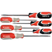 Отвертки (набор 6шт.) SVCM55  YATO YT-2668