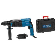 Перфоратор BH 2801, 900Вт, 3.2Дж, патрон SDS-plus, вес 3.8кг, в чемодане  ...BULL 01005325