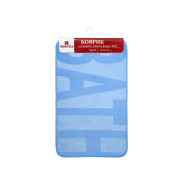 Коврик для ванной c памятью формы "Bath", 45х75х1.2 см, синий  ...ВОРТЕКС 24119