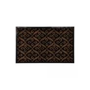 Коврик придверный влаговпитывающий, Hall, 50х80 см, коричневый  ...ВОРТЕКС 24076
