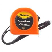 Рулетка Classic, 2 м х 13 мм, пластиковый корпус  Sparta 31301