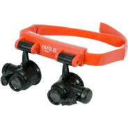 Лупа бинокулярная с подсветкой Х10, Х15, Х20, Х25 "Yato"  YATO YT-73840