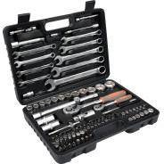 Набор инструмента 1/2", 1/4"  (82пр.)  STHOR 58689