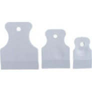 Набор шпателей 40-60-80 mm, белая резина, 3 шт. Matrix Sparta 858275