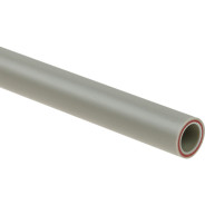 Труба ПП стекловолокно 20х2,8 PN20 SDR7,4 сер. 2м  AV Engineering AV22220P82802