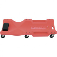 Лежак ремонтный на 6-ти колесах, 1000 х 475 х 128 мм, пластиковый  ...Matrix 567485