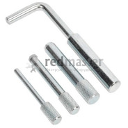 Набор фиксаторов для обслуживания двигателей Ford, Mazda, Citroen, Peugeot 4пр.(1.4,1.6TDCI, CITD, H...Rock FORCE RF-9G1219