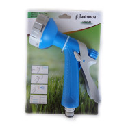 Поливочный пистолет-душ с кистевым курком и фиксатором, с 6-ю режимами полива  ...UNITRAUM UN-2042