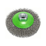 Щетка дисковая гофрированная 100mm/M14 (для нержавеющей стали)  ...BOSCH 2608622108