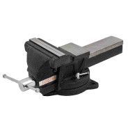 Тиски стальные поворотные с наковальней 6" (150мм)  FORSTIME FT-6540106