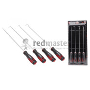 Набор приспособлений для снятия сальников "крючки" 4пр., (L-265мм)  ...Forsage F-01212