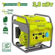 Генератор бензиновый инверторный  DYLLU DTGEAB06