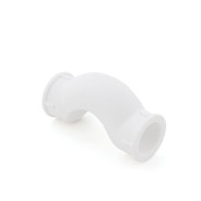 Обвод ПП с муфтой, короткий d 32, белый  РосТурПласт 19766