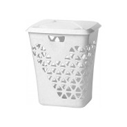 Корзина для белья ВЕНЕЦИЯ 60л (белый)  IDEA М2606