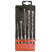 Набор буров по бетону, 5-6х110, 6-8-10х160 мм, 5 шт., в пласт. коробке, SDS PLUS  ...Matrix 71095