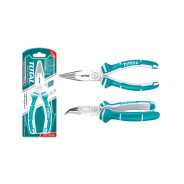 Длинногубцы изогнутые 160 мм  TOTAL THT1466P