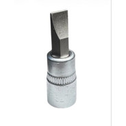 Головка 1/4" с насадкой шлицевой 7 мм, длина 37 мм  H-D HD-14SL0737