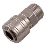 Муфта универсальная быстросъемная ("мама"), внешняя резьба 1/2", 1 шт.  ...Stels 57065