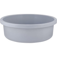 Таз круглый, 18 л, Rock'n'Roll, серый шторм, .  Spin&Clean PT116720025