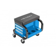 Стул для мастерской передвижной с 3 ящиками  HOEGERT HT7G560