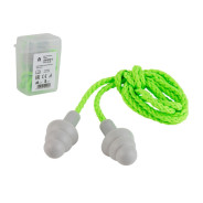 Беруши в контейнере со шнурком многоразовые X-Fit  (32 дБ, из термопластичной резины)  ...JETA SAFETY JEM-832-C