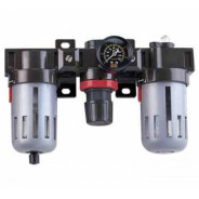 Фильтр + редуктор с манометром + смазочный прибор 3/4" (3100л/мин, 5микр.)  ...PROWIN FRL-600