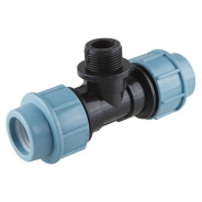 Тройник наружная резьба 25x1"  AV Engineering AVE1092501