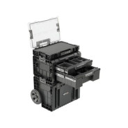 Тележка 3-х сегментная со съемными ящиками 685х450х380mm S12  YATO YT-09173