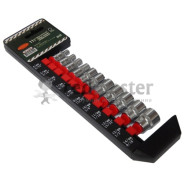 Набор головок 1/4" 4-14 мм, 11пр унив. профиль  Rock FORCE RF-2144Q