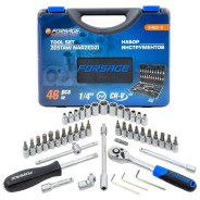 Набор инструмента 46пр. 1/4" (6-гран.)(4-14мм)  Forsage F-2462-5