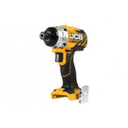 Шуруповерт аккумуляторный 18В, 180Нм, БЕЗ АКБ,  JCB JCB-18BLID-B-E
