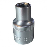 Головка торцевая 1/2" 6гр. 8мм L38мм CrV  H-D HD-1201