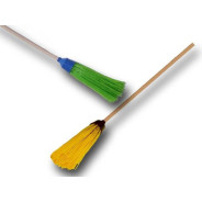 Метла синтетическая круглая с черенком 500мм, ЭКОНОМ  БелТИЗ 1.052-01