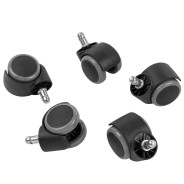 Колеса мебельные, набор 5пр.  WMC TOOLS WMC-BP601