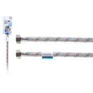 Подводка гибкая для воды гайка- гайка, резьба 1/2" 60см  ...AV Engineering AVE20060