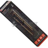 Сверло по металлу 2х24х49мм HSS+Co (3шт)  Forsage F-DS3564