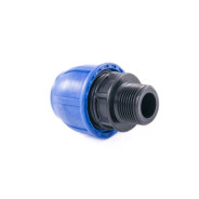 Ниппель для ПЭ-труб нар. 25x1/2"  РосТурПласт 11502