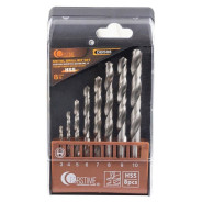 Сверла по металлу, набор 8пр. (3-10мм)  FORSTIME FT-DBS08
