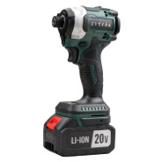 Винтоверт аккумуляторный,1/4'' , 20В, 2АКБ 4,0 А/ч, 3200 об.мин, 200Нм,   DKIS20 PRO ...Zitrek 085-1018