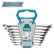Набор ключей комбинированных с трещоткой   (8 шт)TOTAL THT102RK086