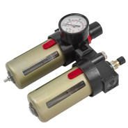 Блок подготовки воздуха (фильтр-регулятор + лубрикатор) 1/4"  ...Rock FORCE RF-BFC2000