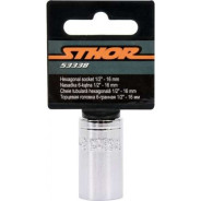 Головка торцевая  1/2"  6гр. 16мм  VOREL 53338