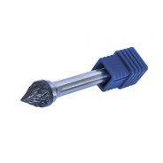 Шарошка коническая "пика" вытянутая  по металлу(? 6mm,? хвостовика 6mm), в пластиковом фут...Forsage F-617J0605