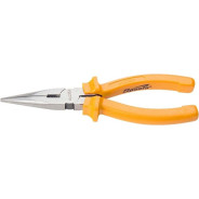 Длинногубцы Classic, 180 mm, прямые шлифованные, пластмассовые рукоятки  ...Sparta 17159
