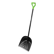 Лопата для уборки снега пластиковая, 400х417х1390 mm, алюминиевый черенок PALISAD ...DENZEL 61395